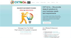 Desktop Screenshot of cktco.com.my